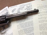 *RARE* Antique Colt SAA .45cal.D.F.C. Inspected Nickel Ivory Grips Archive and Kopec Gold Seal Letter - 5 of 14