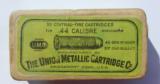 UMC 1890's .44 Calibre Black Powder Full Box 44-40 WCF - 1 of 7