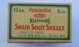 Remington Kleanbore Shur Shot Shells, Full Box Rolled Crimp, Ribbed Shells 12 gauge - 2 of 7