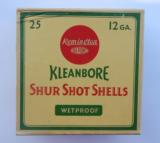 Remington Kleanbore Shur Shot Shells, Full Box Rolled Crimp, Ribbed Shells 12 gauge - 1 of 7