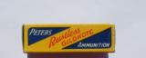 Peters Rustless Gildkote 22 Short Full Box Large red P 1930's - 2 of 7