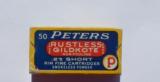 Peters Rustless Gildkote 22 Short Full Box Large red P 1930's - 1 of 7