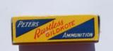 Peters Rustless Gildkote 22 Short Full Box Large red P 1930's - 4 of 7