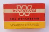Winchester 405 Full Box 300 Grain Bullets Soft Point - 1 of 7
