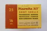 Hiawatha ACE 1958 16 Ga. Full Shotgun Shell Box Unusual - 3 of 7
