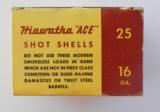 Hiawatha ACE 1958 16 Ga. Full Shotgun Shell Box Unusual - 4 of 7