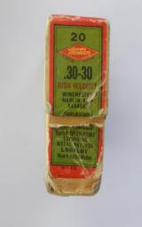 Western 2 Part 30-30 1920's Full Box Lubaloy Open Point - 3 of 7