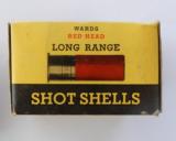 1950 Wards Red Head Full Box 12 gauge Paper Shells - 5 of 7