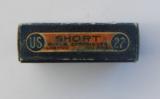 United States Cartridge 22 Calibre Short Lesmok Bull 1920's - 3 of 7