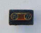 United States Cartridge 22 Calibre Short Lesmok Bull 1920's - 6 of 7
