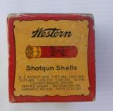 1933 Western Full Super X 410 2 1/2 Inch Shot Shell Box - 6 of 7