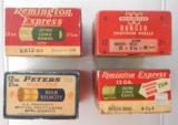 Winchester, Peters, Remington Shotgun Shell Boxes 12 Gauge including U.S. Property Special Heavy Loads 00 Buck - 2 of 9