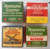 Winchester, Peters, Remington Shotgun Shell Boxes 12 Gauge including U.S. Property Special Heavy Loads 00 Buck - 1 of 9