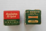 Remington Kleanbore and Remington Hi Speed 22 Remington Special Two Boxes - 5 of 7