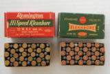 Remington Kleanbore and Remington Hi Speed 22 Remington Special Two Boxes - 7 of 7