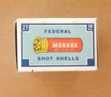 MINT, Federal Monark 20 Gauge Shot Shell Box Full & Correct - 6 of 7