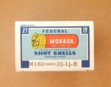 MINT, Federal Monark 20 Gauge Shot Shell Box Full & Correct - 3 of 7