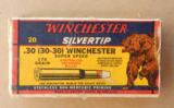 Winchester Bear Box .30 Winchester Full and Correct - 1 of 7