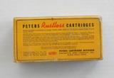 Peters 250 Savage Hollow Points Full Box 1940's - 3 of 7
