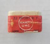Sealed Remington UMC .22 Short R.F. Lesmok, late teens early 1920&s - 6 of 6
