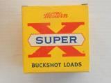Western Super X Buckshot Loads 1950's Full - 1 of 7