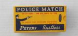 Peters Police Match "Policeman" 38 SPL Wadcutter Full BoxPe - 1 of 6