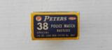 Peters Police Match "Policeman" 38 SPL Wadcutter Full BoxPe - 3 of 6