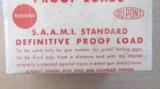 Sealed Two Piece Remington High Pressure Loads 28 Gauge, Definitive Proof Load, Scarce - 2 of 7