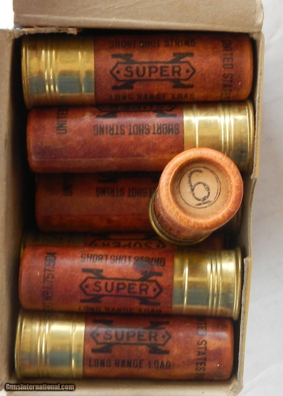 Vintage Western Super-X Brand, 10 Gauge Shotgun Shell Box, With 17 Mixed  Rounds Of Western & Remington, 10 Gauge Magnum, 3-1/2 Paper Shells