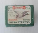 Two Piece Remington Nitro Express Long Range Game Loads Full 20 GA. Mallard - 2 of 7