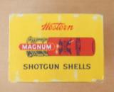 Scarce Full Western 10 Gauge 3 1/2 Inch Paper Shells, last loading of paper shells. - 4 of 7