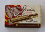 378 Weatherby Magnum Full & Correct Old Style Elephant Box - 1 of 7