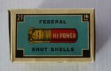 1944 Federal Hi-Power 16 gauge Full & Correct Black Border Box - 5 of 7