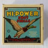 1944 Federal Hi-Power 16 gauge Full & Correct Black Border Box - 3 of 7