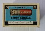 1944 Federal Hi-Power 16 gauge Full & Correct Black Border Box - 2 of 7