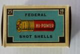 1944 Federal Hi-Power 16 gauge Full & Correct Black Border Box - 6 of 7