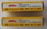Two Boxes of Western Super X .30 Remington 170 Grain Silvertips 40 cartridges - 2 of 7