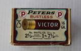 Two Piece Peters Victor Rustless 16 gauge Shot Shell Box - 3 of 6