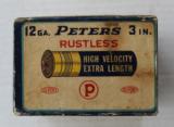 Peters High Velocity Extra Length 3" 12 ga Full & Correct 1940's - 5 of 7