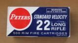 Three 22 Long Rifle Bricks Mid 1960's Each Full, Two Sears One Peters - 10 of 15