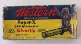 Western 348 Winchester 250 Grain Silvertip Full Cheap $25.00 - 1 of 2