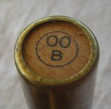 25 Winchester 12 gauge Brass WWII era OO Buck, Great Conditon - 5 of 5