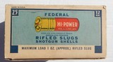 Federal Hi-Power "Master Pack" 25 12 gauge slugs, 5 inside boxes, Not Common - 2 of 4