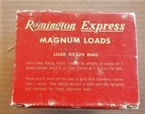Remington Magnum 20 gauge 3 Inch 1940's Paper Shells Full & Correct - 3 of 6