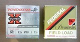 Federal Premium 12 GA 7 1/2 Copper Shot, Winchester Upland & Small Game 12 GA 7 1/2 Shot - 1 of 4