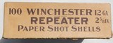 Winchester Repeater Best Quality 100 Count Paper Shot Shell Box Two Piece - 2 of 6