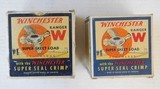 Two Winchester Super Skeet Load Boxes, 16 & 20 gauges Full & Correct - 2 of 8