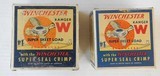 Two Winchester Super Skeet Load Boxes, 16 & 20 gauges Full & Correct - 1 of 8