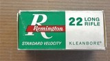 Full Brick Remington 22 Long Rifle Standard Velocity, 1960's issue, 500 Cartridges - 3 of 5