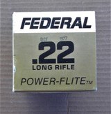 Full Brick Federal Power-Flite High Velocity 22 LR, 500 Cartridges - 2 of 5